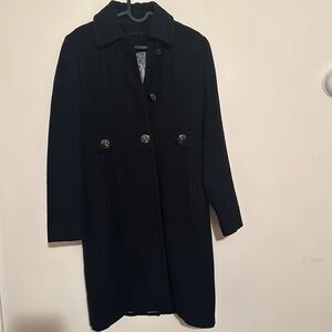 Calvin Klein wool blend women coat.